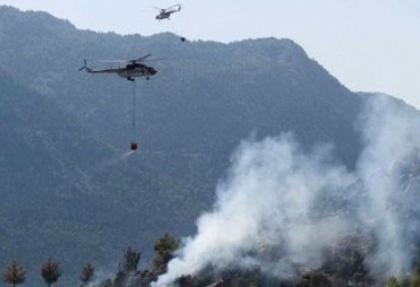 Antalya'da orman yangını