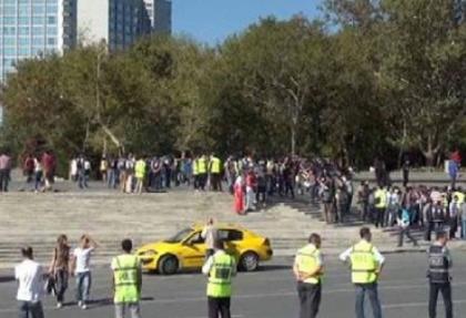 Gezi parkı kapatıldı, polis müdahale etti