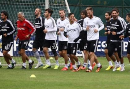 Beşiktaş'ta Galatasaray maçı hazırlıkları sürüyor