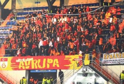 Galatasaray taraftarı Bernabeu'da çıldırdı