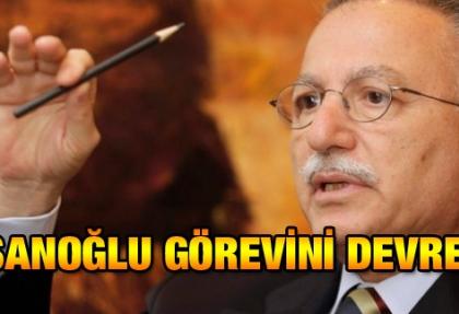 Ekmeleddin İhsanoğlu görevini devretti