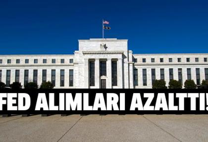 FED tahvil alımını düşürdü