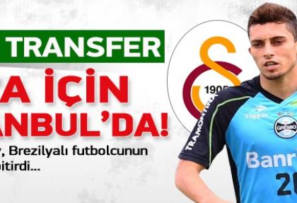 G.Saray'ın yeni transferi İstanbul'da!
