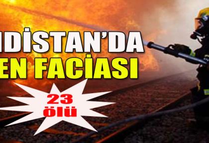 Hindistan'da tren faciası: 23 ölü