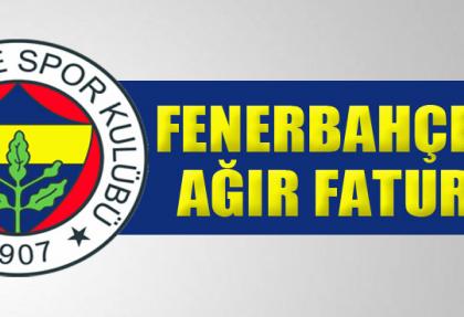 PFDK'dan Fenerbahçe'ye ağır ceza