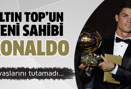 FIFA Altın Top 2013 Cristiano Ronaldo'nun oldu