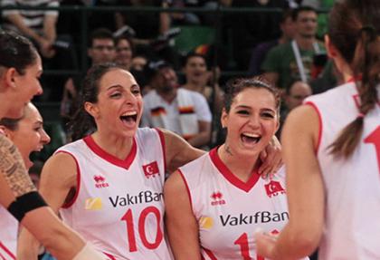 A Milli Voleybol Takımı Avrupa Şampiyonu!